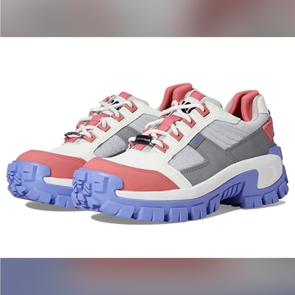 Stylish Women's Sneakers in Pink and Gray